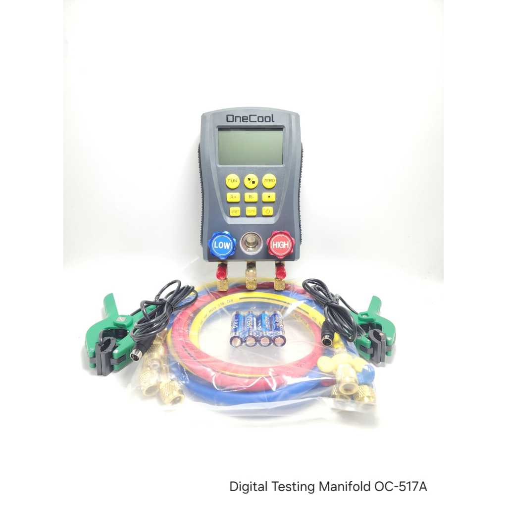 Jual DIGITAL TESTING MANIFOLD ONE COOL OC-517A | Shopee Indonesia