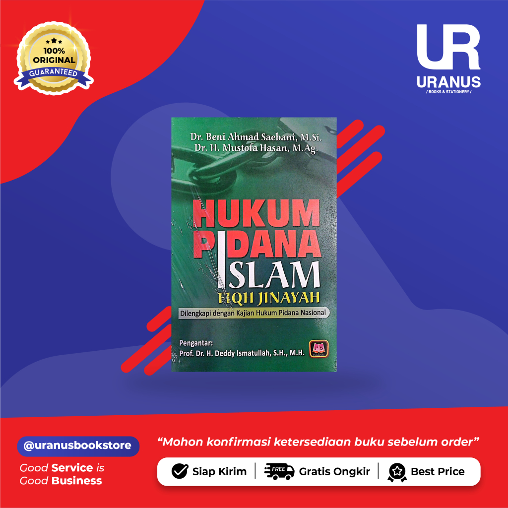 Jual HUKUM PIDANA ISLAM FIQH JINAYAH - PTS - TOKO BUKU URANUS NGAGEL ...