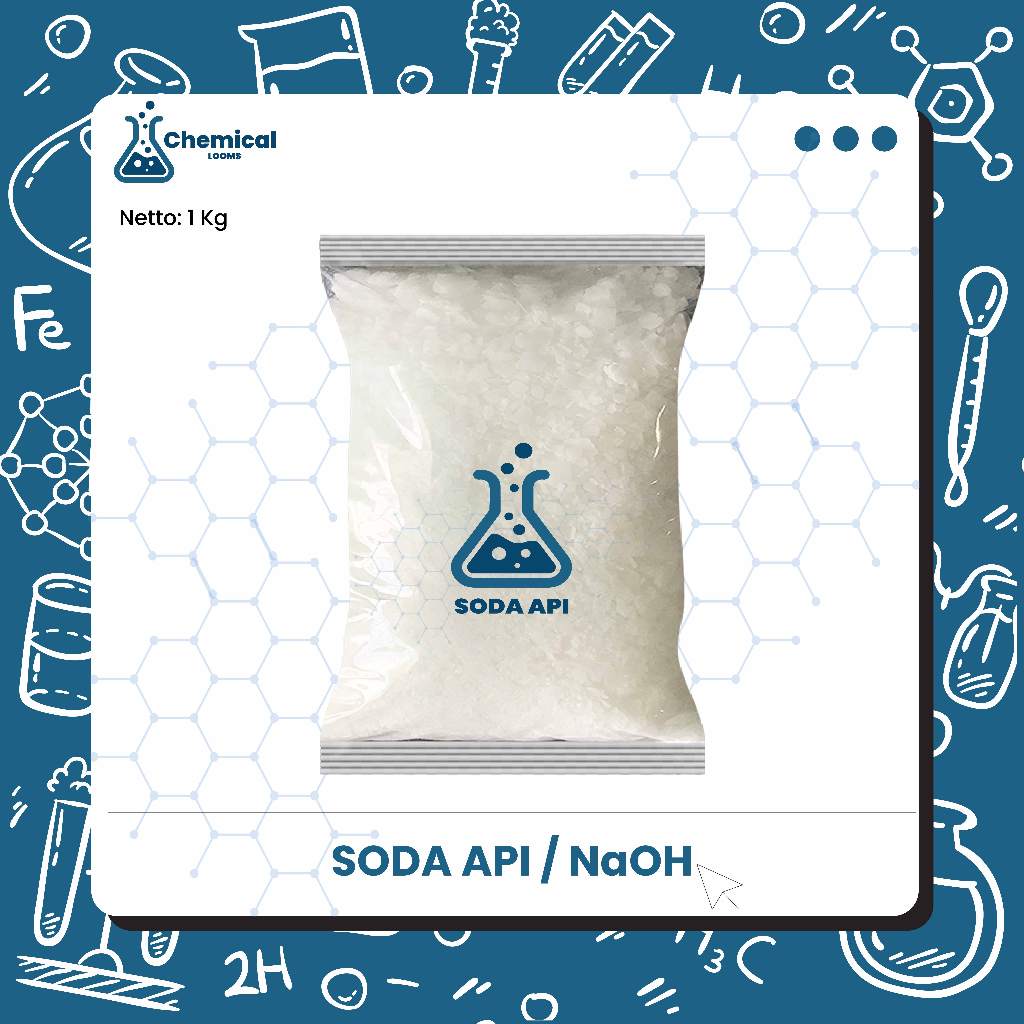 Jual Soda Api 1kg/NaOH 1kg | Shopee Indonesia
