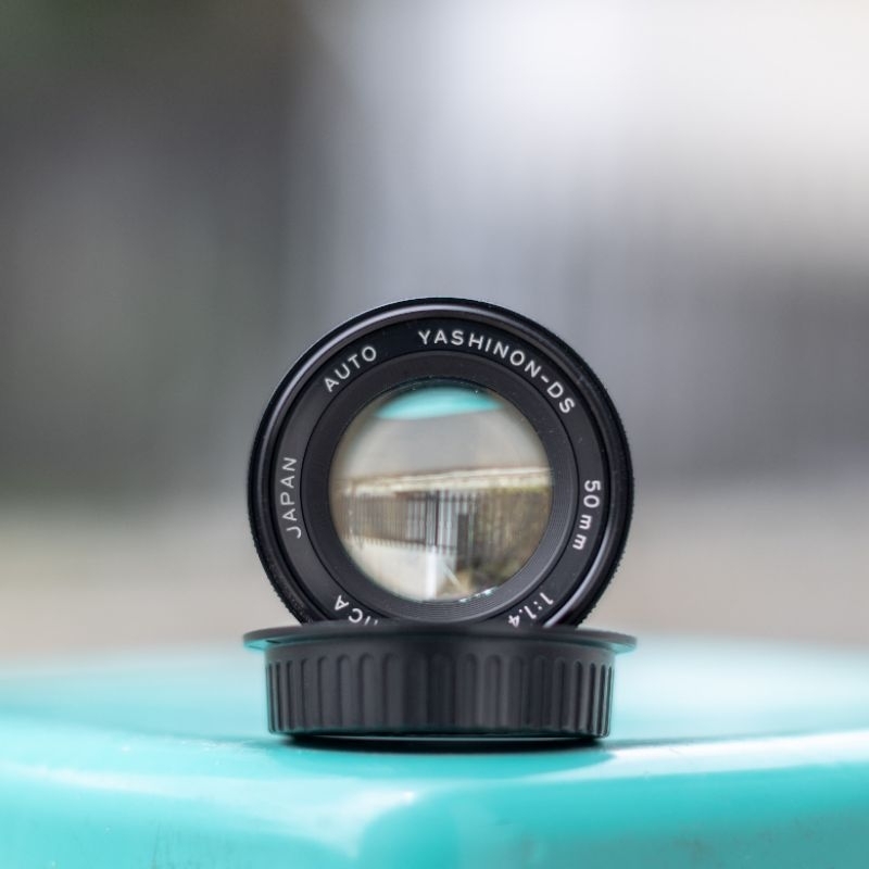 ◎フレア◎YASHICA YASHINON-DS 50mm F1.4 Y061