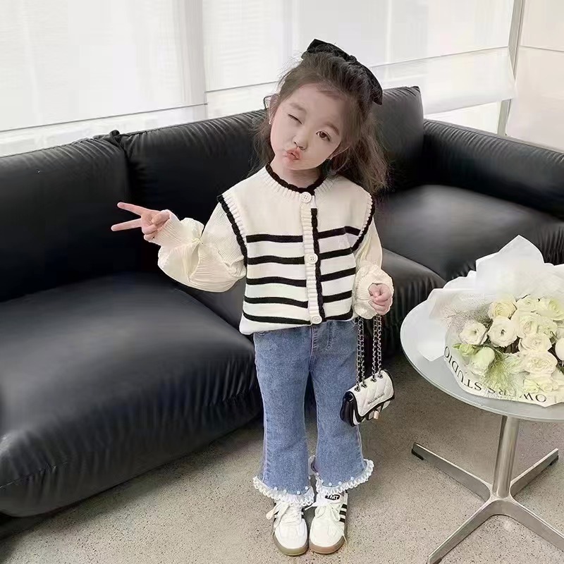 Setelan Knit Anak Perempuan