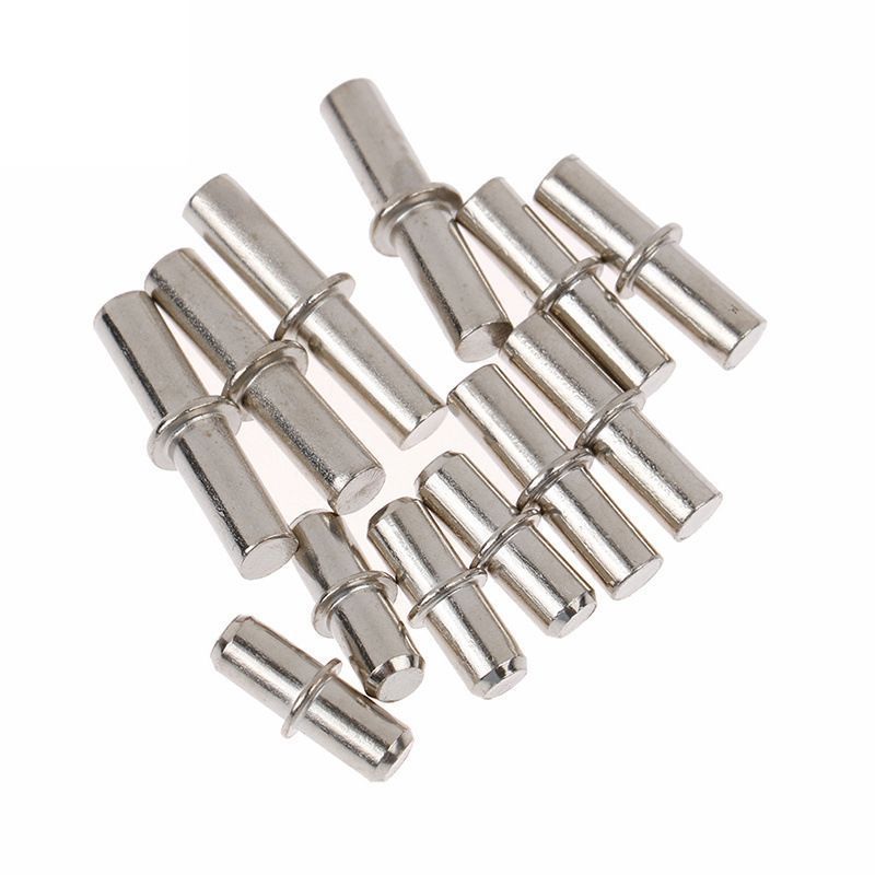 Jual 100pcs/Set Ambalan Penyangga Kayu 20x6mm Ambalan Duplo Besi Pin ...