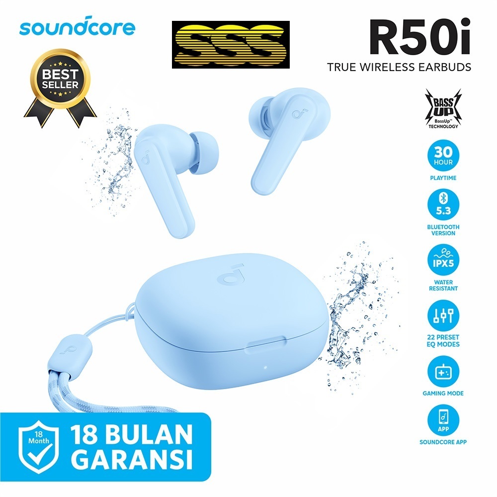 Jual Anker Soundcore R50i R50l True Wireless Earbuds TWS Earphone ...