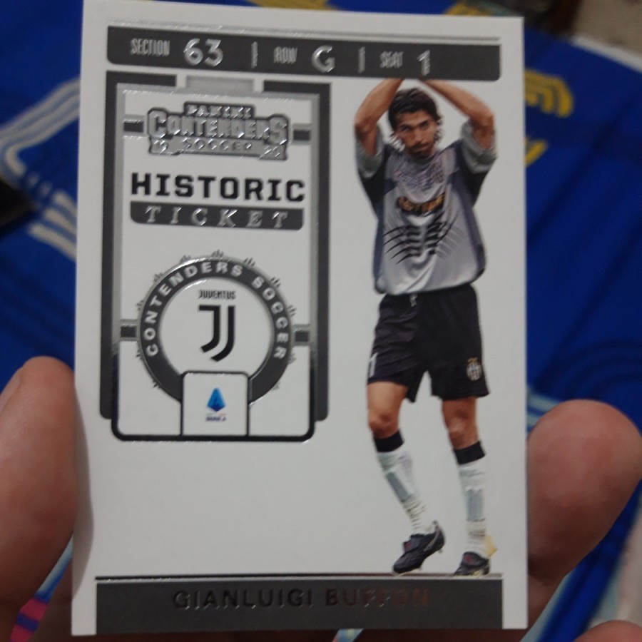 Jual kartu bola panini contenders historic gianluigi buffon | Shopee ...