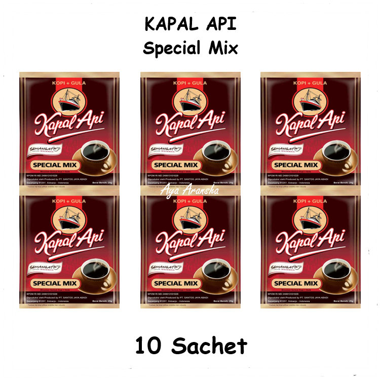 Jual KAPAL API I Special Mix I 10 Sachet | Shopee Indonesia