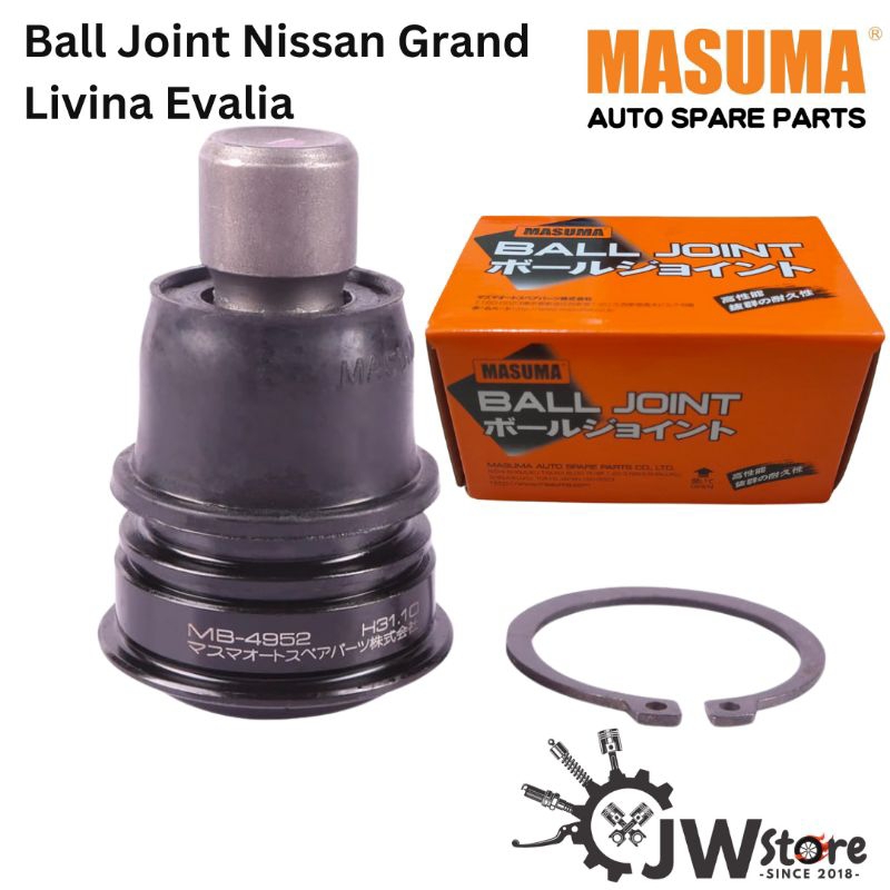 Jual Ball Joint Nissan Grand Livina L10 L11 Masuma Japan MB-4952 ...