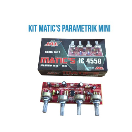 Jual Kit Matics parametrik tone + mini IC 4558 | Shopee Indonesia