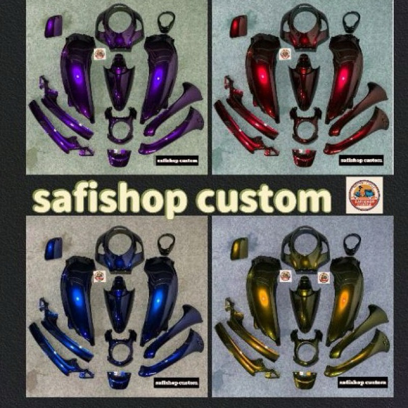 Jual full halus body scoopy 2021- 2024 custom warna lain | Shopee Indonesia