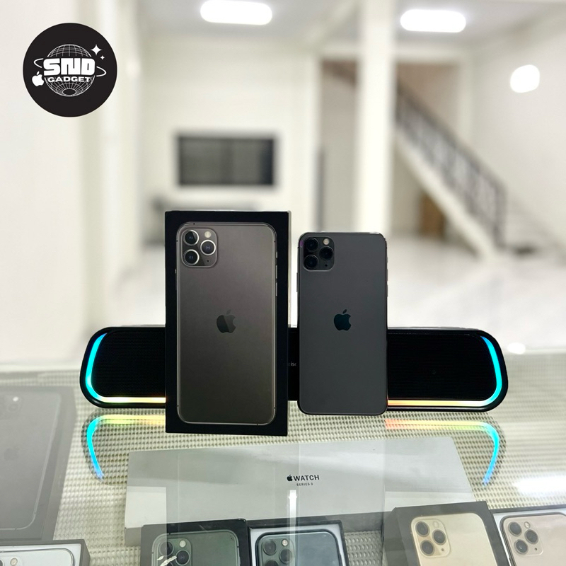 Jual iphone 11 Pro Max 256GB Fullset all provider normal all operator