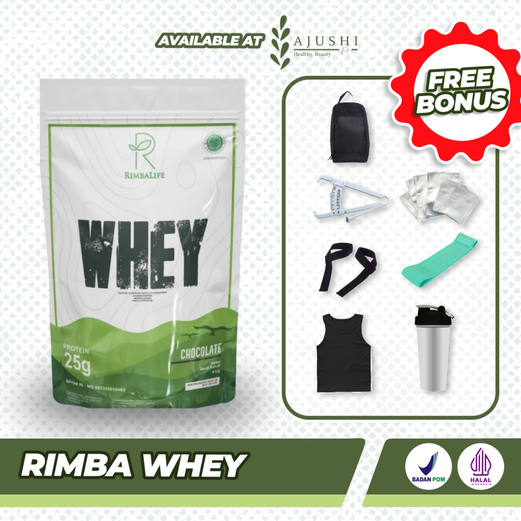Jual Rimbalife Rimba Whey 2 lbs (912gr) / 3lbs Susu Whey Protein