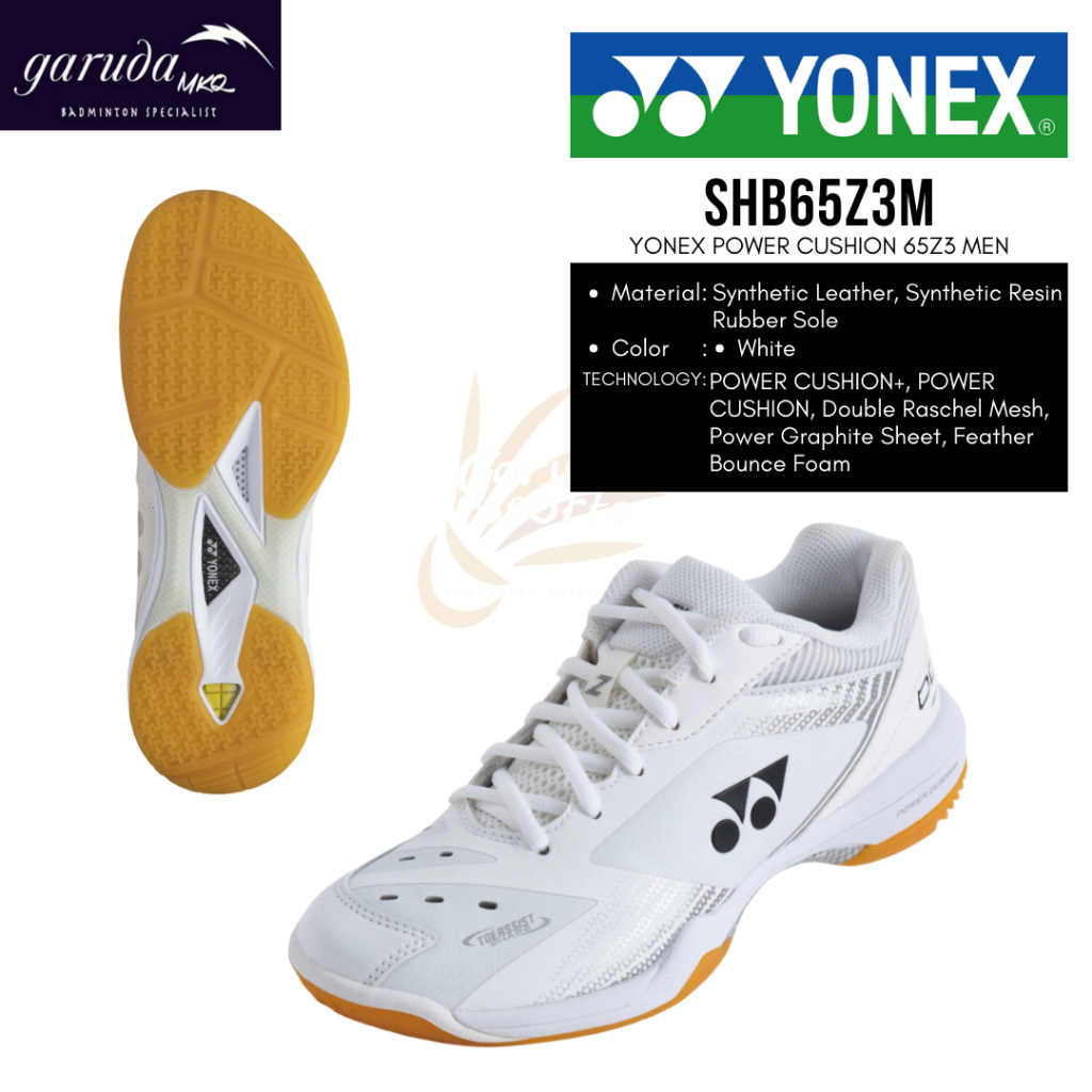 Jual Sepatu Badminton Yonex Power Cushion Z Men White Yonex Shb Z Shb Z M Shopee