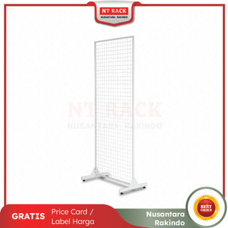 Jual Rak Mundo Standing Ram Backmesh Display Kaki | Shopee Indonesia