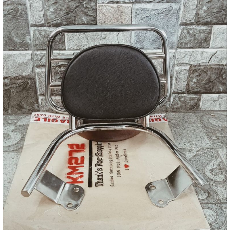 Jual backrack aksesoris sandaran belakang motor honda stylo 160 cc ...