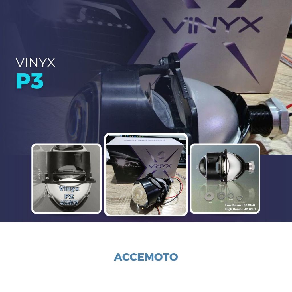 Jual Biled Vinyx 2.5inchi P3 Cutoff Flat Motor Mobil | Shopee Indonesia