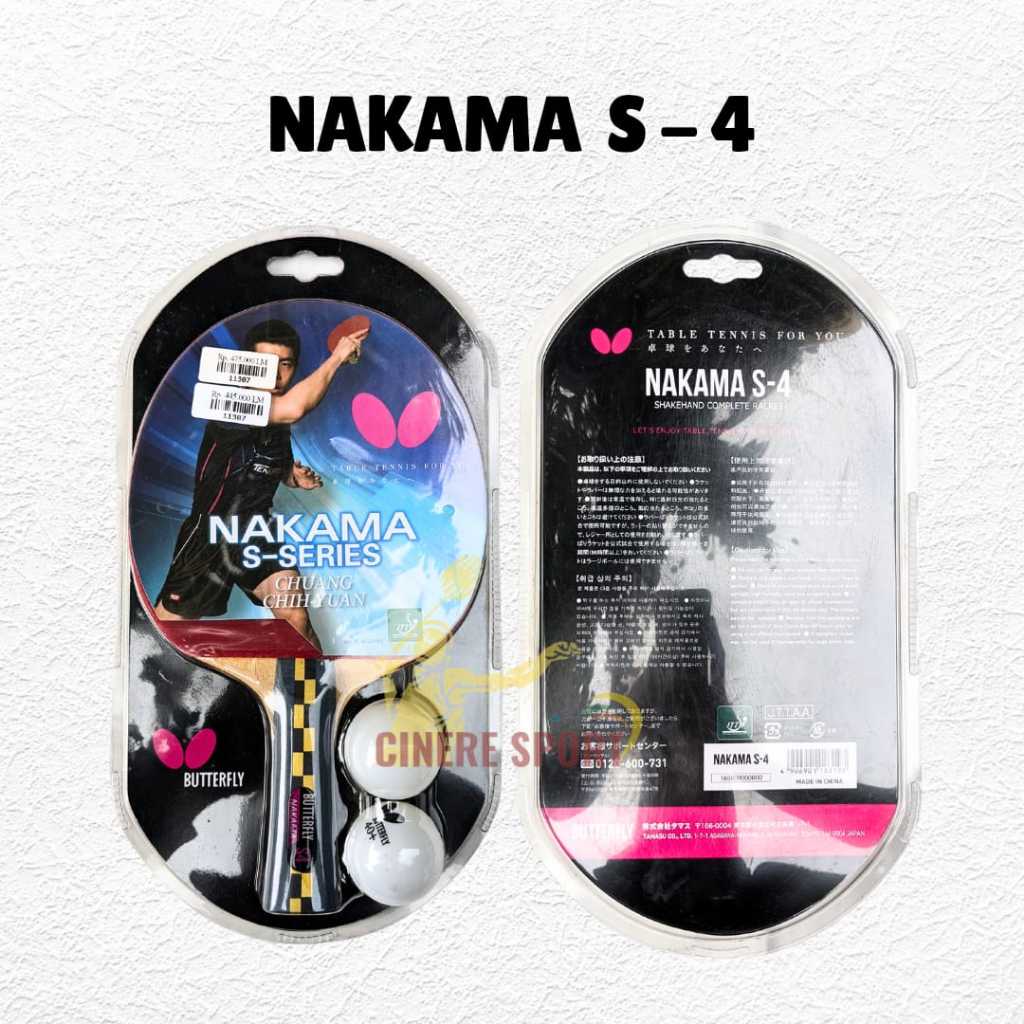 Jual Bat Bet Tenis Meja Pingpong Butterfly Nakama S 4 S 5 S 9 S 10 ...