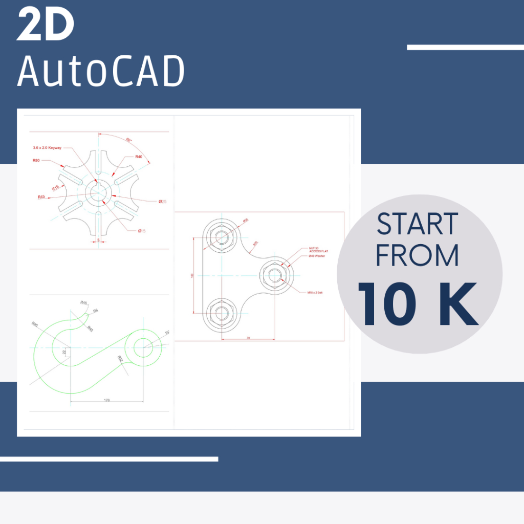 Jual Jasa gambar 2 Dimensi AutoCAD | Shopee Indonesia