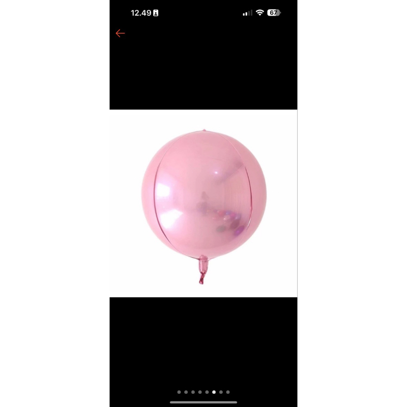 Jual Balon Foil Orbz 4D Bulat Bola 18inch | Shopee Indonesia