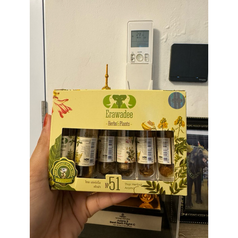 Jual Minyak Angin Erawadee No. 51 original Thailand per pcs | Shopee ...