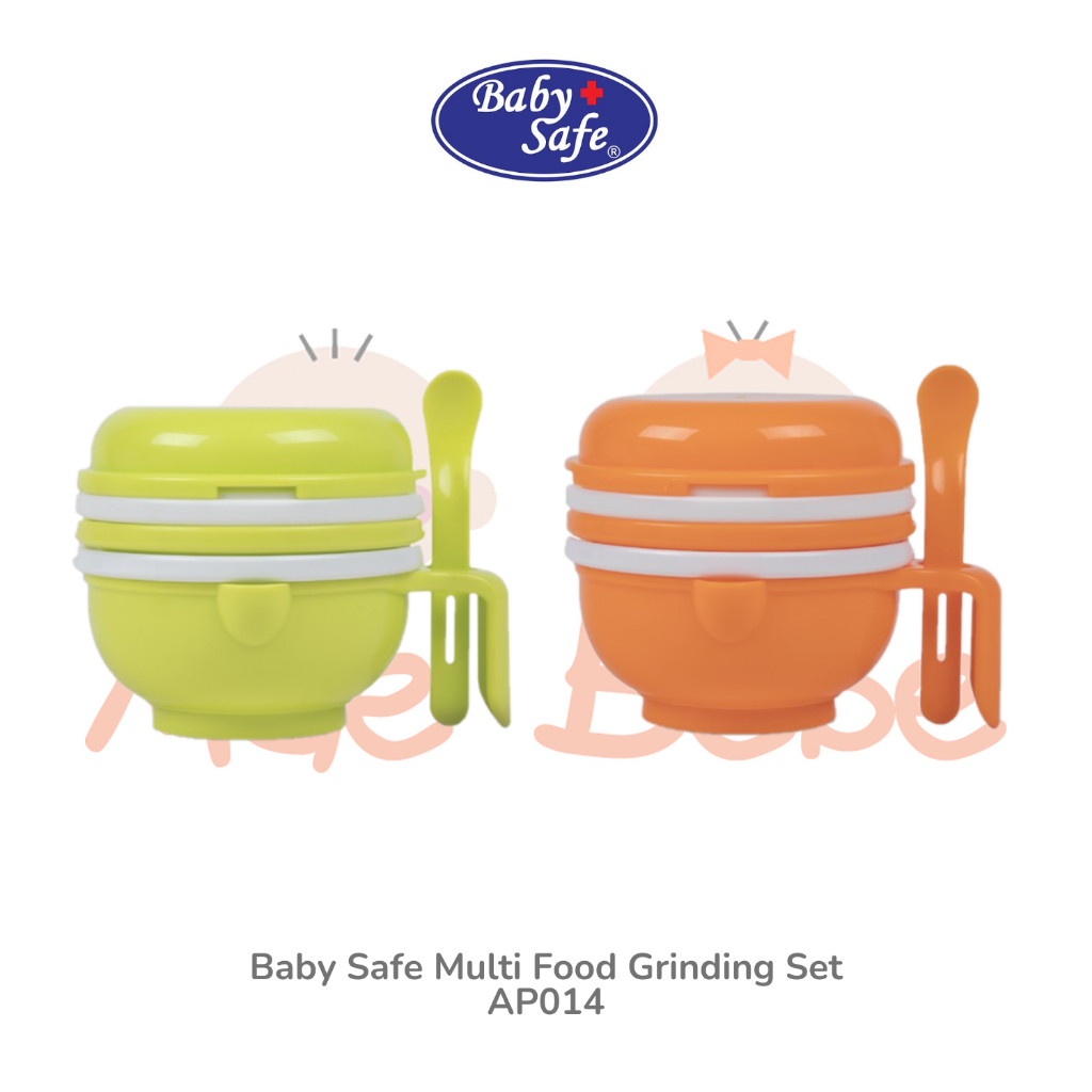 Jual Baby Safe Multi Food Grinding Set Food Maker Alat Penghalus MPASI