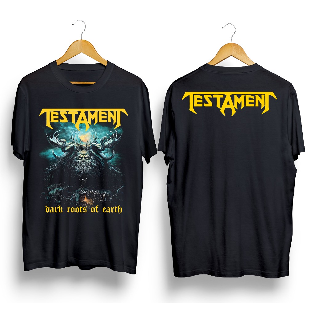 Jual KAOS BAND TESTAMENT BAJU MUSIK METAL TSHIRT BAND Kaos