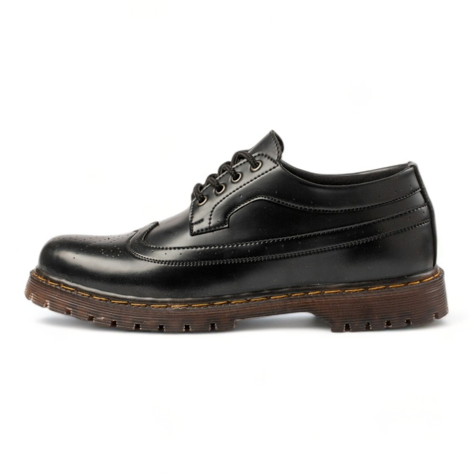 Jual NAZ MOZA BLACK NZL014 Sepatu Boots Pria Formal Kerja Premium Kulit ...