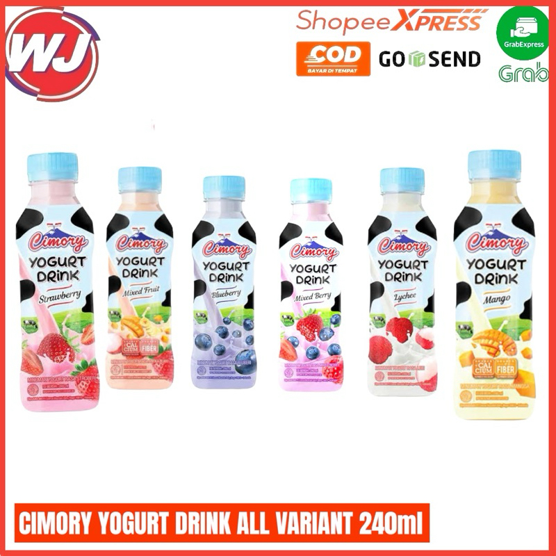 Jual Cimory Yogurt Drink All Variant 240ml Shopee Indonesia