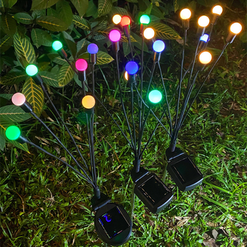 Jual Lampu Taman Tenaga Surya Lampu Rumput Surya Baru LED Wind Motion ...