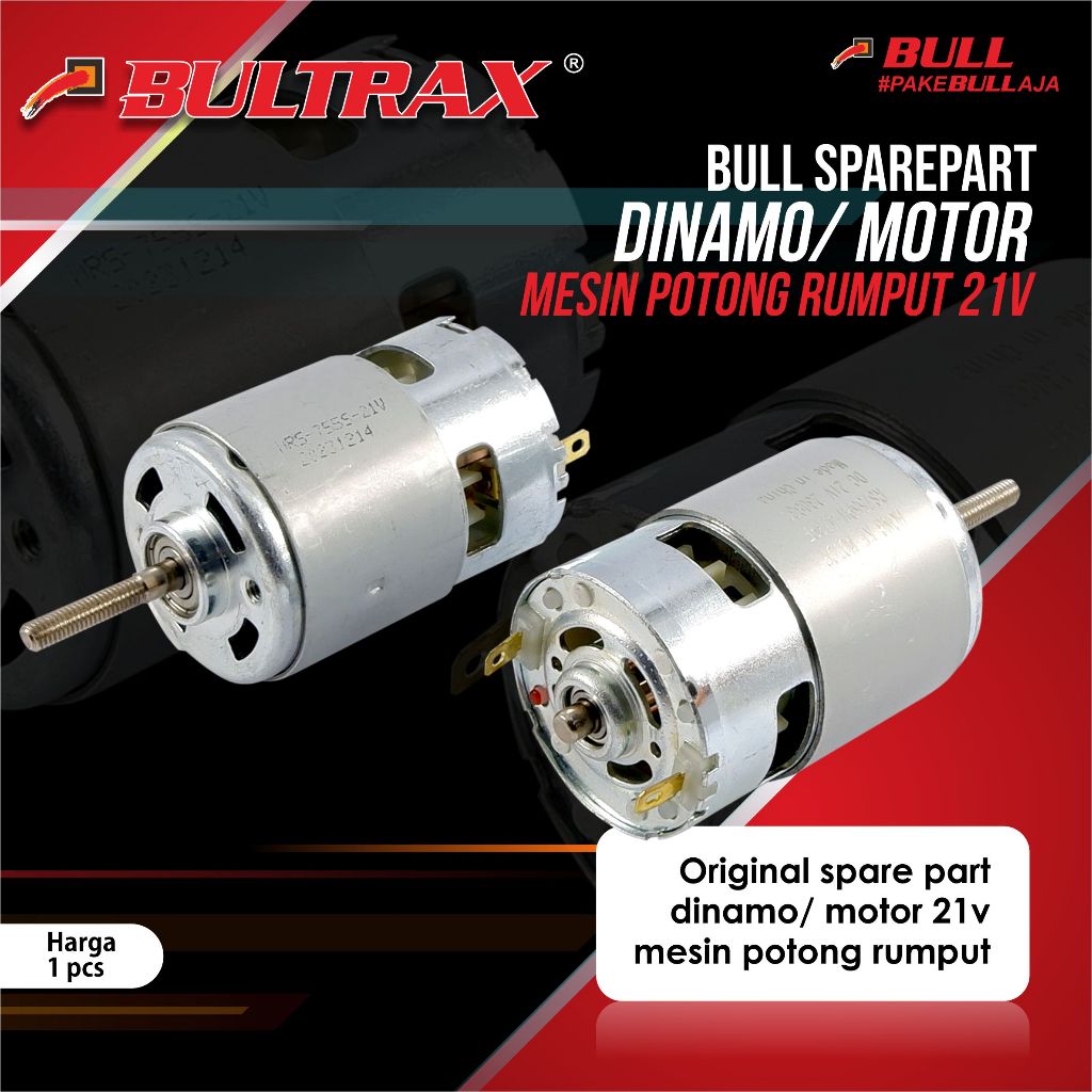 Jual Dinamo Mesin Rumput 21V baterai cordless grass trimmer motor LX-88 ...
