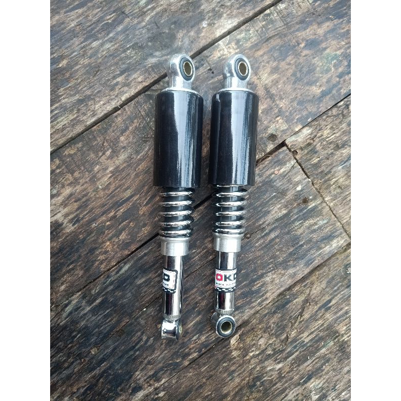 Jual skock belakang cb100 cbk3 cbk2 astra s90 warna merah | Shopee ...