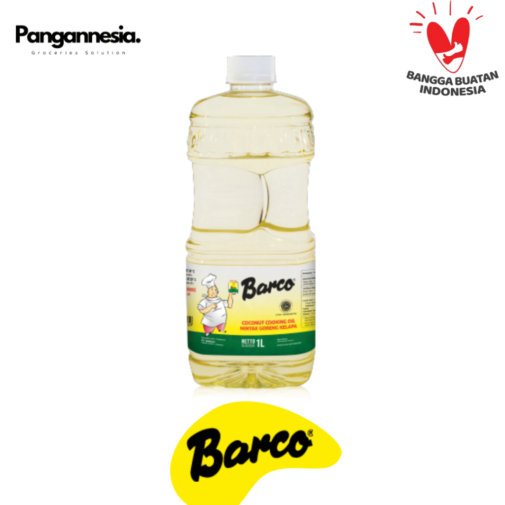 Jual Barco - Minyak Kelapa / Coconut Oil 1 Liter (Bottle) | Shopee ...