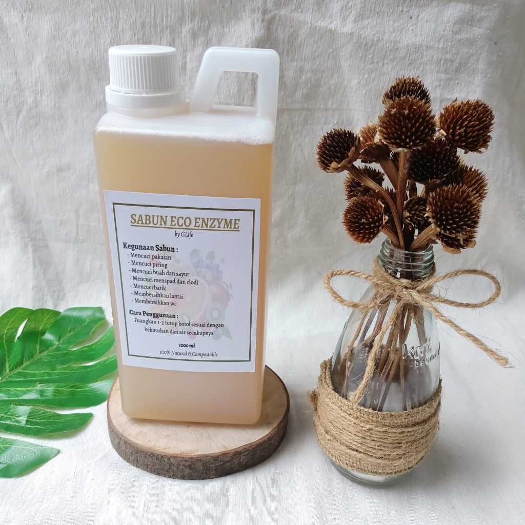 Jual Sabun Eco Enzyme 1 Liter Sabun Cair Eco Enzyme Deterjen Natural