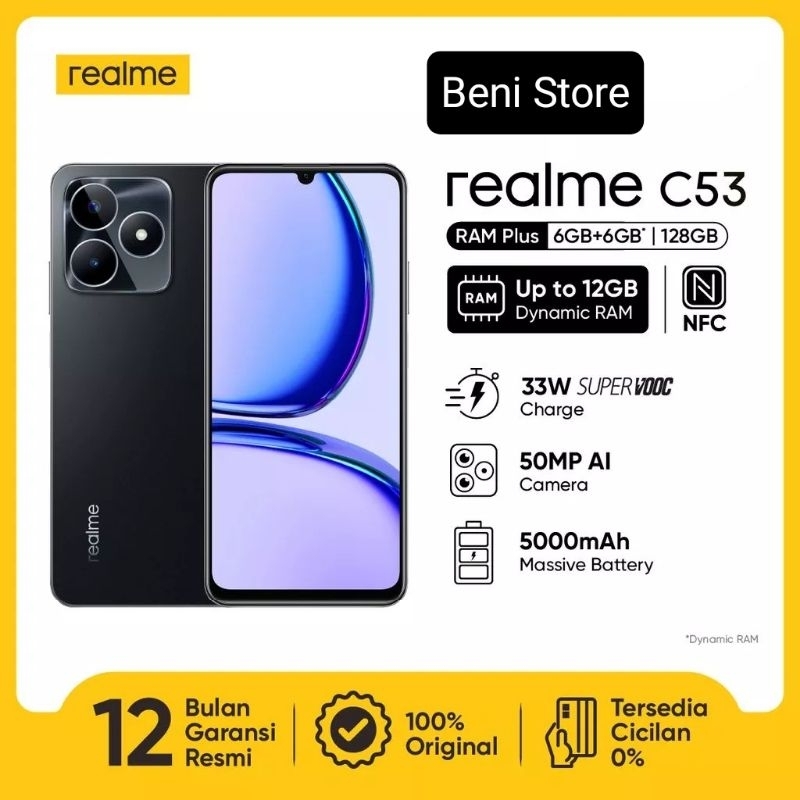 Jual Realme C53 6+6/128Gb Resmi | Shopee Indonesia