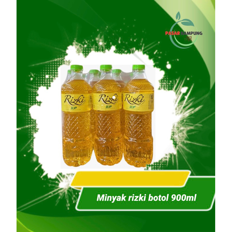 Jual Minyak goreng rizky botol 900ml [baca deskripsi produk] | Shopee ...