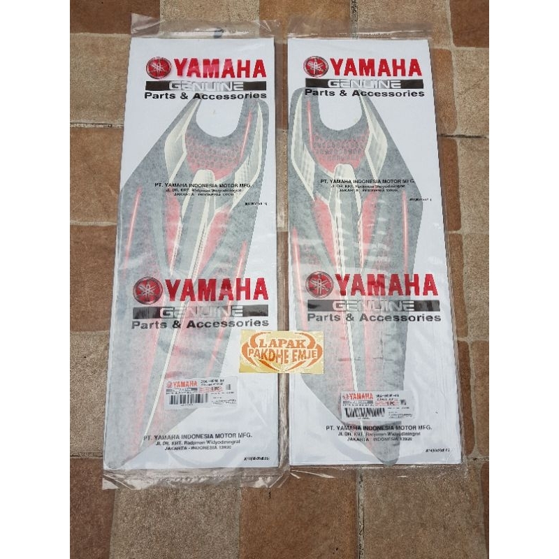 Jual STIKER TANGKI RX KING 2007 MERAH YAMAHA ORIGINAL 2 ITEM STIKER ...