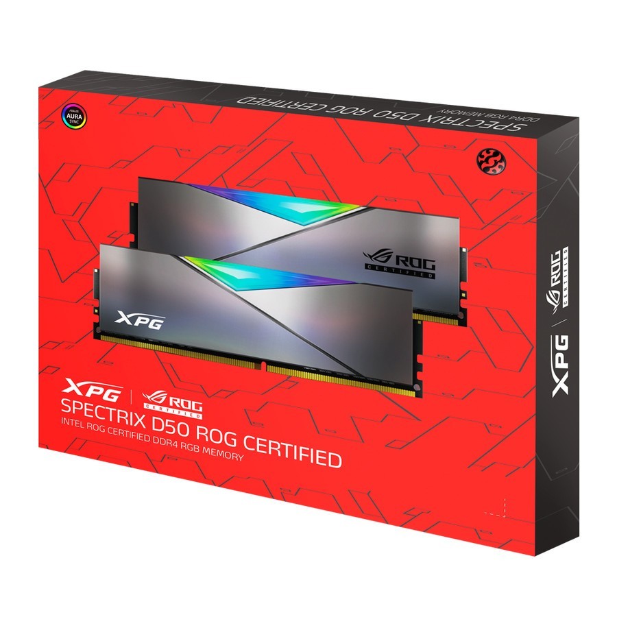 Jual ADATA XPG SPECTRIX D50 ROG DDR4 32GB (2x16GB) RGB 3600MHz ROG ...