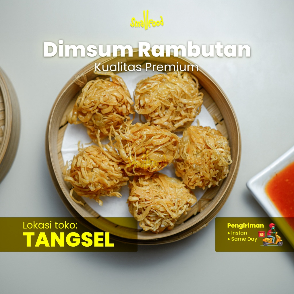 Jual Dimsum Rambutan / Dimsum Rambutan Ayam / Dimsum Rambutan Crispy ...