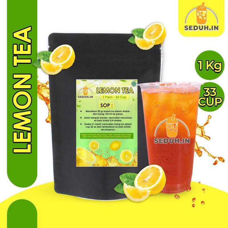 Jual LEMON TEA 1 KG / MINUMAN BUBUK PREMIUM | Shopee Indonesia