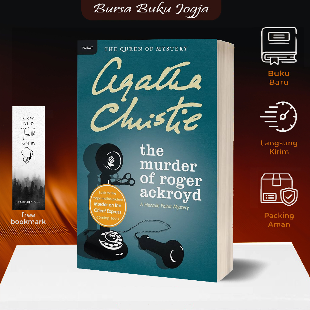 Jual The Murder of Roger Ackroyd: A Hercule Poirot Mystery (English