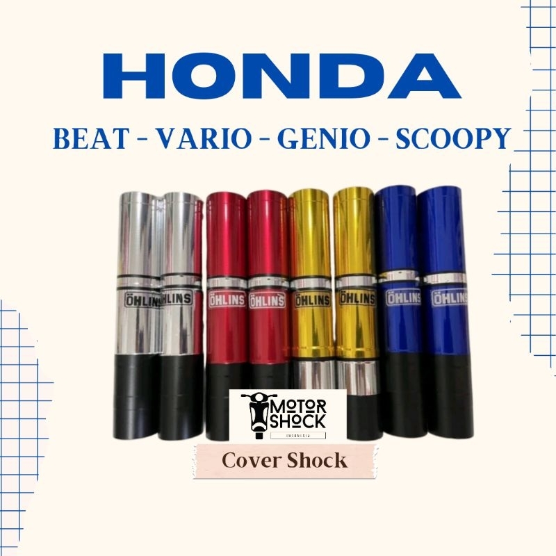 COVER SHOCK DEPAN HONDA BEAT VARIO SCOPY GENIO