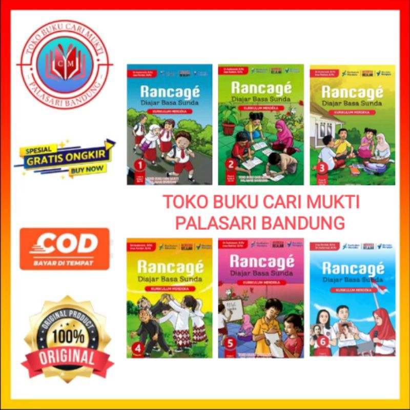 Jual Buku Rancage Diajar Basa Sunda Untuk SD/MI Kelas 1.2.3.4.5.6 ...