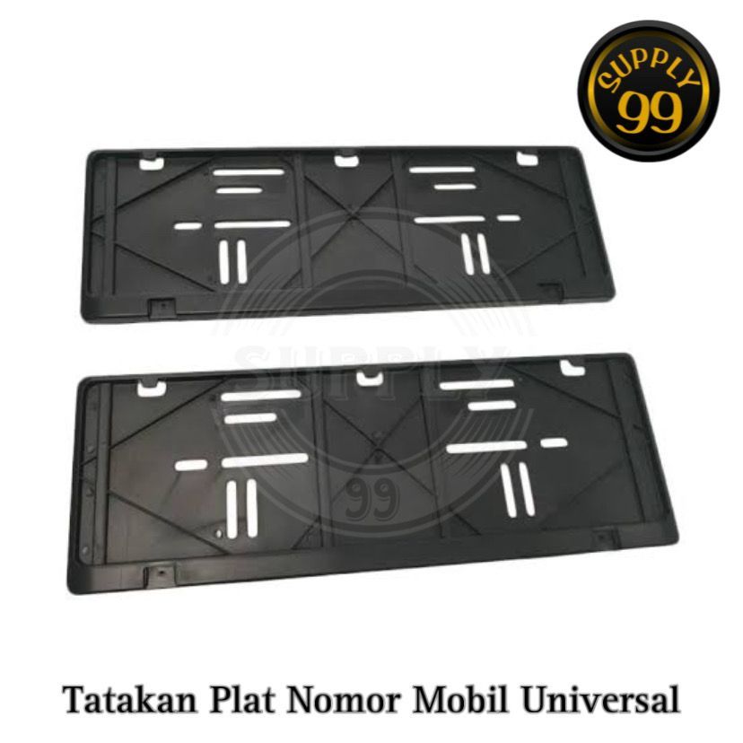 Jual Tatakan Plat Mobil Model Jdm Dudukan Plat Nomor Standart Pabrik Bahan Pvc Tebal Shopee