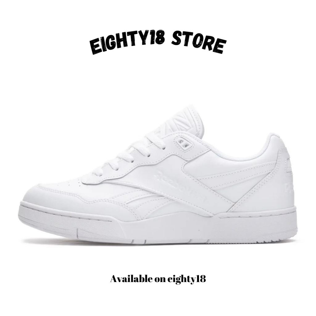 Jual REEBOK BB 4000 II TRIPLE WHITE ORIGINAL PT. MAP | Shopee Indonesia