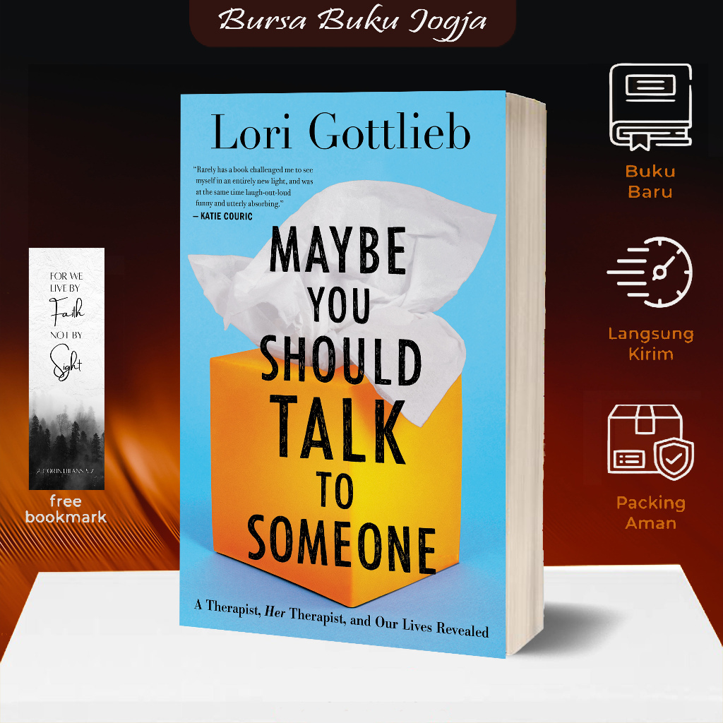 Jual Maybe You Should Talk To Someone By Lori Gottlieb English Shopee Indonesia 8398