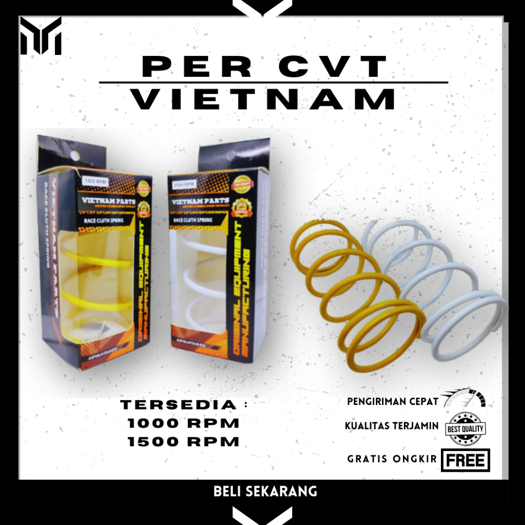 Jual PER CVT VIETNAM DENGAN BUNGKUS YANG ELIT DAN TERSEDIA 1000 RPM ...