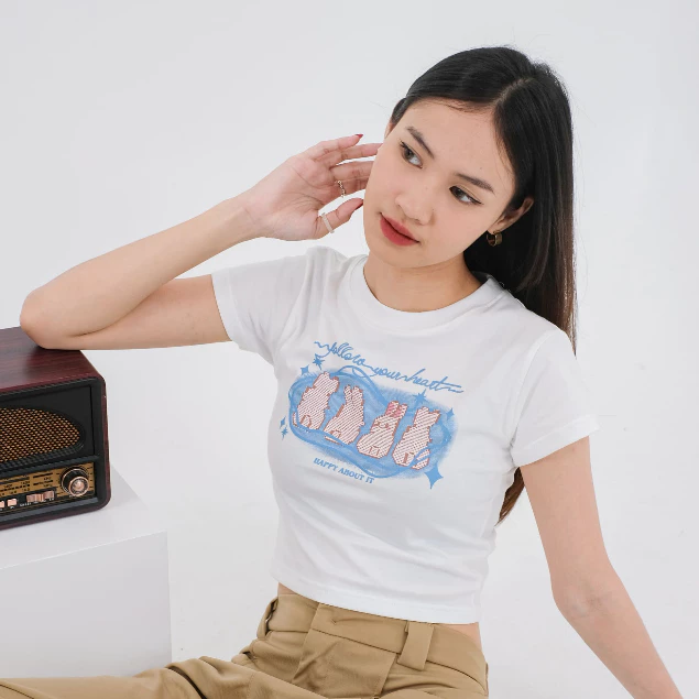 Crop Top Follow Your Heart 