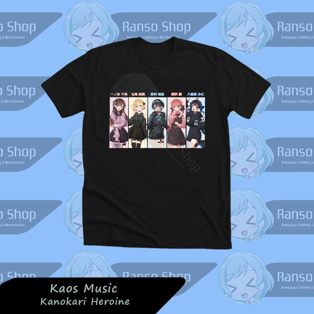 Jual Ranso Kaos Anime Kanokari Chizuru Mini Mami Sumi Ruka / Baju Manga ...