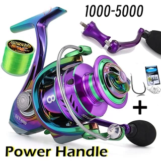 Sougayilang Fishing Reel ZSR2000-5000 Gear Ratio 5.0:1 Ball