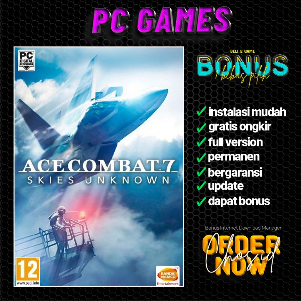 Jual Ace Combat 7 Skies Unknown Deluxe Edition | Game PC - Laptop ...