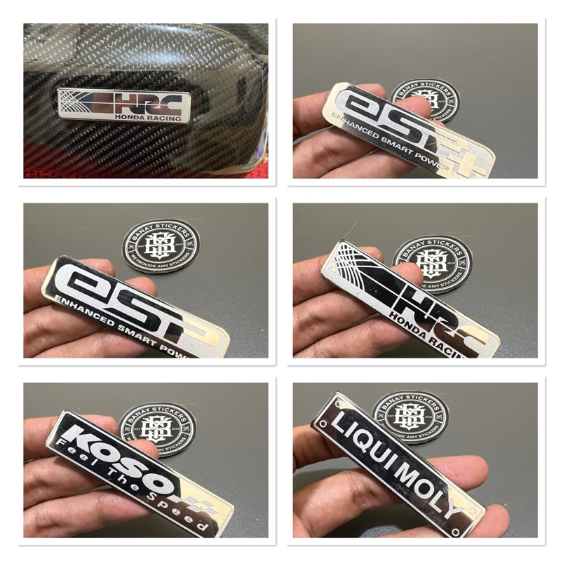 Jual EMBLEM FILTER HONDA ESP HRC KOSO STAINLESS | Shopee Indonesia