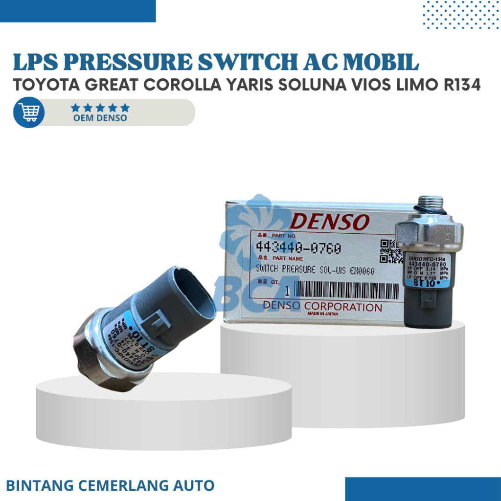 Jual LPS PRESSURE SWITCH AC Mobil Toyota Great Corolla Yaris Soluna